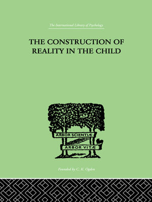 cover image of The Construction of Reality In the Child